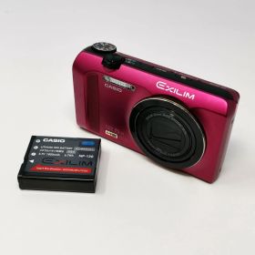 CASIO EXILIM EX-ZR200 カメラ コンデジ ピンク 本体のみ 充電器ないため動作未確 SDカードなし 中古美品 管理番号KKVJIMKO11