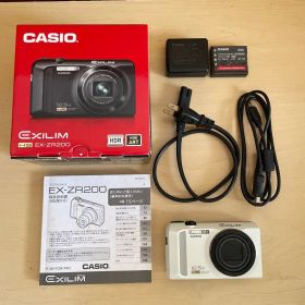 CASIO EXILIM EX-ZR200 ホワイト