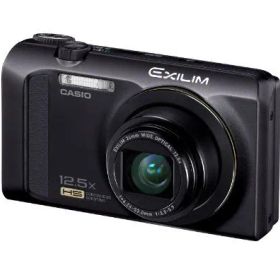 【中古】「非常に良い（無料延長保証）」CASIO デジタルカメラ EXILIM 1610万画素 光学ズーム12.5倍 EX-ZR200BK