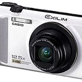 【中古】CASIO デジタルカメラ EXILIM EX-ZR200 ホワイト EX-ZR200WE