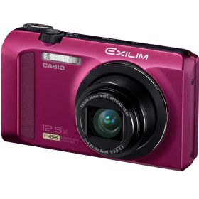 CASIO デジタルカメラ EXILIM EX-ZR200 レッド EX-ZR200RD(中古品)
