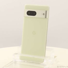 (中古)GOOGLE Google Pixel 7 128GB レモングラス GA03943 au SIMフリー(297-ud)