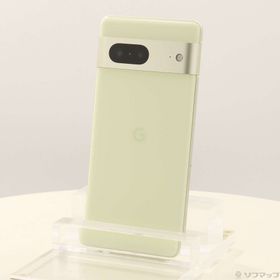 (中古)GOOGLE Google Pixel 7 128GB レモングラス GA03943 au SIMフリー(371-ud)