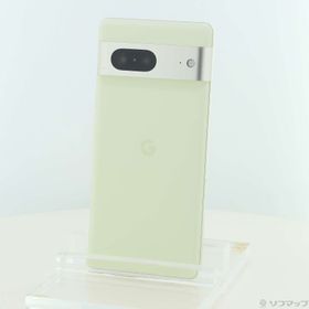 (中古)GOOGLE Google Pixel 7 128GB レモングラス GA03943 au SIMフリー(198-ud)