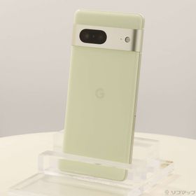 (中古)GOOGLE Google Pixel 7 128GB レモングラス GA03943 au SIMフリー(344-ud)