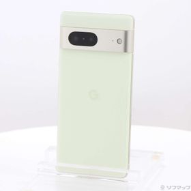 (中古)GOOGLE Google Pixel 7 128GB レモングラス GA03943 au SIMフリー(198-ud)