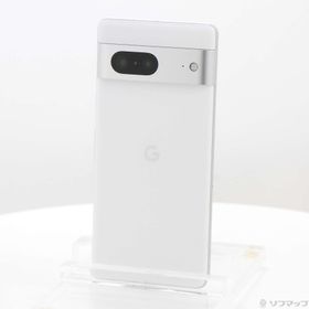 (中古)GOOGLE Google Pixel 7 128GB スノー GA03933 au SIMフリー(276-ud)