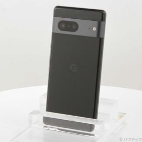 (中古)GOOGLE Google Pixel 7 128GB オブシディアン GA03923 au SIMフリー(349-ud)
