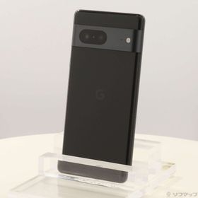 (中古)GOOGLE Google Pixel 7 128GB オブシディアン GA03923-JP SIMフリー(258-ud)