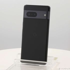 (中古)GOOGLE Google Pixel 7 128GB オブシディアン GA03923 au SIMフリー(344-ud)