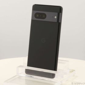 (中古)GOOGLE Google Pixel 7 128GB オブシディアン GA03923-JP SIMフリー(348-ud)