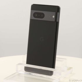 (中古)GOOGLE Google Pixel 7 128GB オブシディアン GA03923-JP SIMフリー(276-ud)