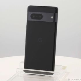 (中古)GOOGLE Google Pixel 7 128GB オブシディアン GA03923 au SIMフリー(198-ud)