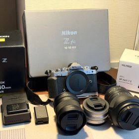 Nikon Z fc シルバー 16-50 VR レンズキット＋レンズ2本セット