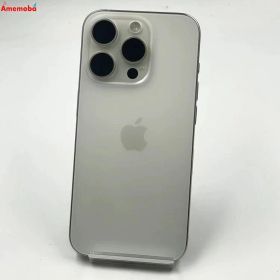 【中古】iPhone15 Pro 128GB ホワイトチタニウム MTU83J/A Apple版SIMフリー