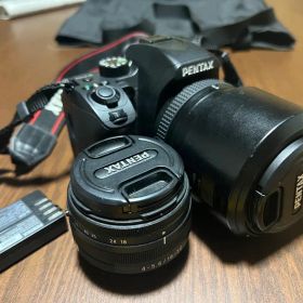 PENTAX K-70 55-300mPLM望遠レンズ18-50mmセット