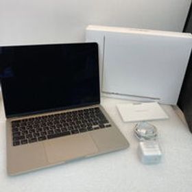 中古 Apple MacBook Air 13インチ 2025 (M4 10CPU 10GPU/16GB/512GB) スターライト MW103J/A 1460029881 状態： B:良品