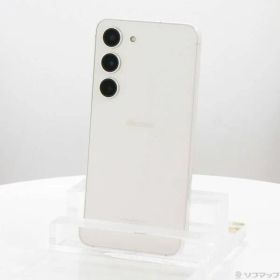 ソフマップ 〔中古品〕 Galaxy S23 256GB クリーム SC-51D docomo SIMフリー【377】