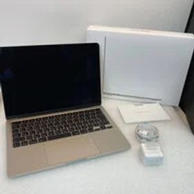 中古 Apple MacBook Air 13インチ 2025 (M4 10CPU 10GPU/16GB/512GB) スターライト MW103J/A 1460029881 状態： B:良品
