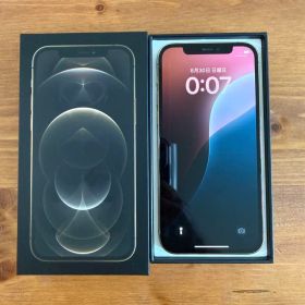 美品 iPhone 12 Pro 128GB ゴールド SIMフリー 箱あり