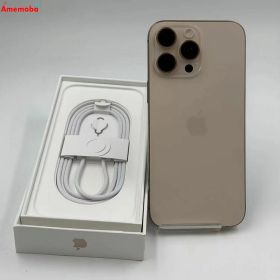 【中古】iPhone16 Pro Max 1TB デザートチタニウム MYWT3J/A AU版SIMフリー