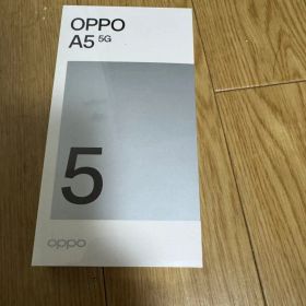 OPPO A5 5G 本体 新品未開封