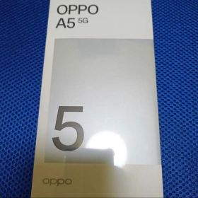 【新品】本体OPPO A５ 5G グリーン 128GB SIMフリー①