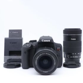 【送料無料】【並品】EOS Kiss X8i ダブルズームキット【ショット数 2995回】