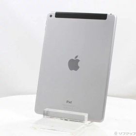 【中古】Apple(アップル) iPad Air 2 64GB スペースグレイ MGHX2J／A docomo 【198-ud】