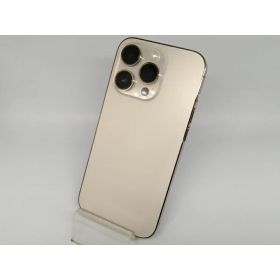 【中古】Apple au 【SIMフリー】 iPhone 14 Pro 256GB ゴールド MQ173J/A【三宮センター】保証期間1ヶ月【ランクC】
