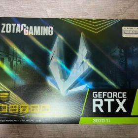 『箱・保証書付き・超美品』ZOTAC GeForce RTX 3070 Ti