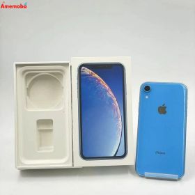 【中古】iPhoneXR 64GB ブルー MT0E2J/A AU版SIMフリー