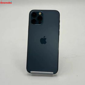 【中古】iPhone12 Pro 512GB パシフィックブルー MGMJ3J/A SoftBank版SIM