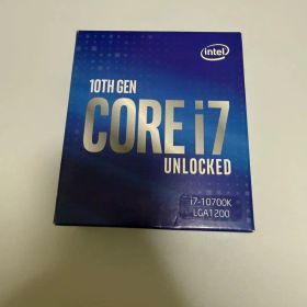 Intel Core i7 10700K CPU 本体
