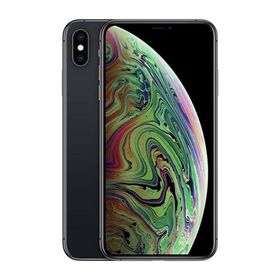 iPhoneXS Max[64GB] SIMロック解除 docomo スペースグレイ【安…