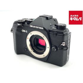 【中古】 【良品】 OM SYSTEM OM-5 ボディ ブラック