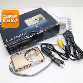 中古 DMC-FH7 シャインゴールド 即日発送 Panasonic LUMIX デジカメ 本体 あすつく 土日祝発送OK