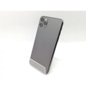 【中古】Apple au 【SIMロック解除済み】 iPhone 11 Pro Max 256GB スペースグレイ MWHJ2J/A【熊本】保証期間1ヶ月【ランクA】