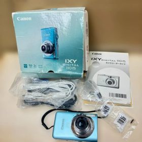 ジャンク品 Canon IXY DIGITAL 110 IS キャノン ブルー
