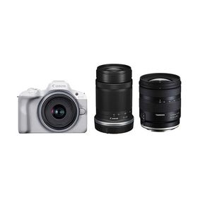CANON(キヤノン) 【セット 広角表現を強化 ズームレンズ3本】EOS R50 ダブルズームキット＋タムロン11-20mmセット