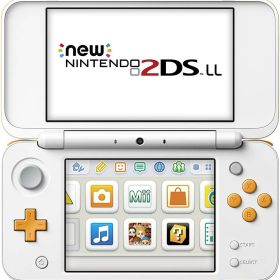 Newニンテンドー2DS LL ホワイト×オレンジ 任天堂