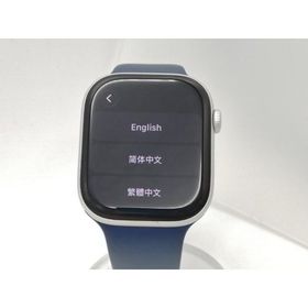 【中古】Apple Apple Watch Series10 46mm GPS シルバーアルミニウムケース/デニムスポーツバンド (M/L) MWWM3J/A【高崎モントレー】保証期間１ヶ月【ランクB】