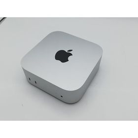 【中古】Apple Mac mini M4(CPU:10C/GPU:10C) 16GB/256GB シルバー MU9D3J/A (M4・2024)【川崎駅前】保証期間１ヶ月【ランクA】