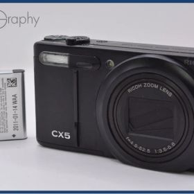 【動作保証】 リコー RICOH CX5 10.7x バッテリー付属 同梱無料 #ak534
