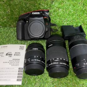 Canon EOS Kiss X10i ダブルズームキット＋望遠レンズ値段交渉○