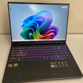 [三沢店65-22-0822] Acer NITRO 16S AI AN16S-61 ゲーミングノートPC AMD Ryzen AI 9 365 w NVIDIA GeForce RTX5060 Laptop 32GB RAM 1TBストレージ