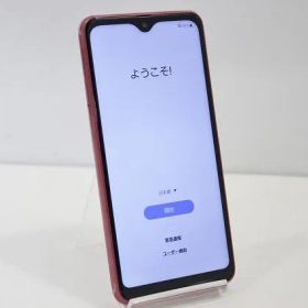 スマートフォン 本体 Galaxy A23 5G SCG18 Samsung au SIMフリー 残債なし 64GB レッド