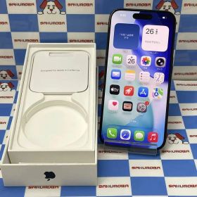【中古】iPhone15 Pro 256GB ブルーチタニウム MTUG3J/A docomo版SIMフリー