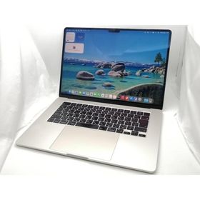 【中古】Apple MacBook Air 15インチ M2(CPU:8C/GPU:10C) 8GB/256GB スターライト MQKU3J/A (M2,2023)【大須2】保証期間１ヶ月【ランクC】