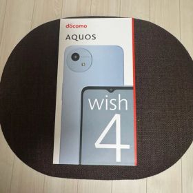 AQUOS wish4 ブルー 64GB docomo